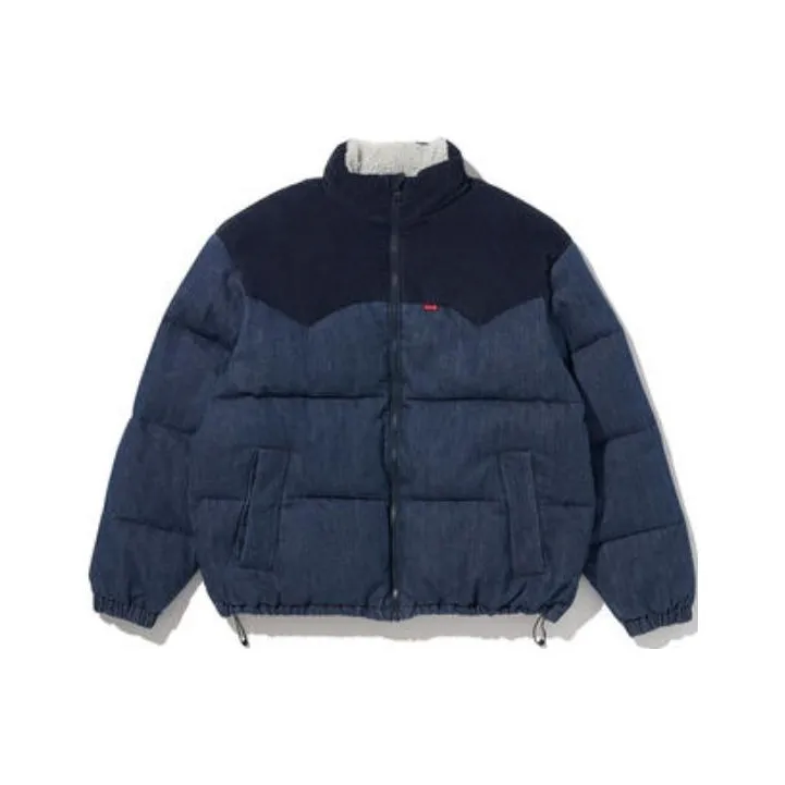 Levi's FW22 Пуховик Мужской Темно-синий