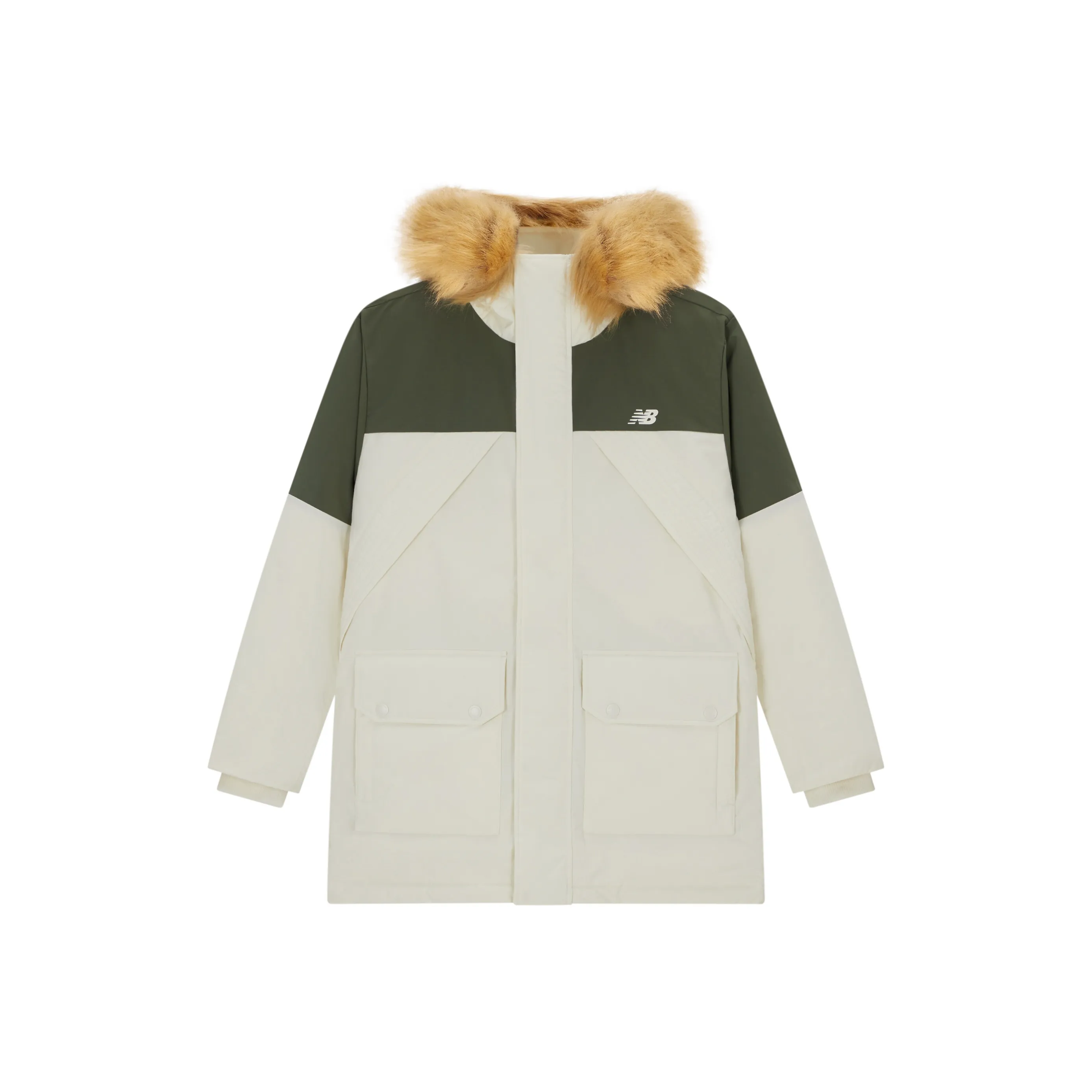 New Balance Down Jacket Unisex White Green