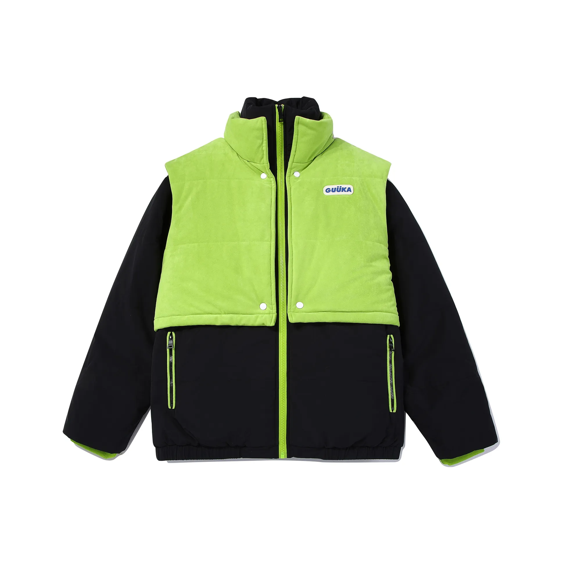 Guuka Пуховая куртка Мужская Фруктовый зеленый