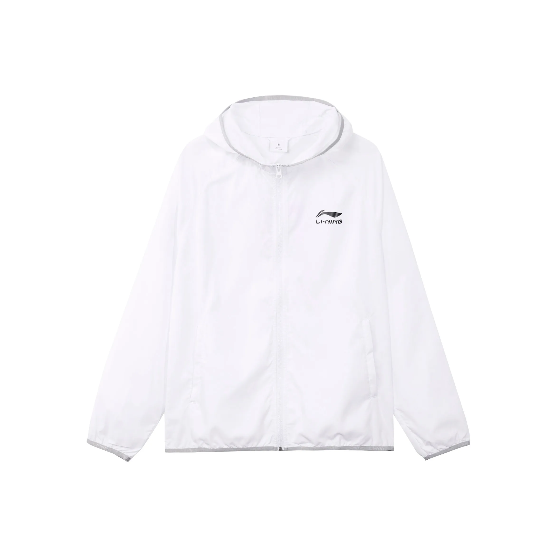 LiNing Breathable Quick Dry Sun Protection Clothing Men's White