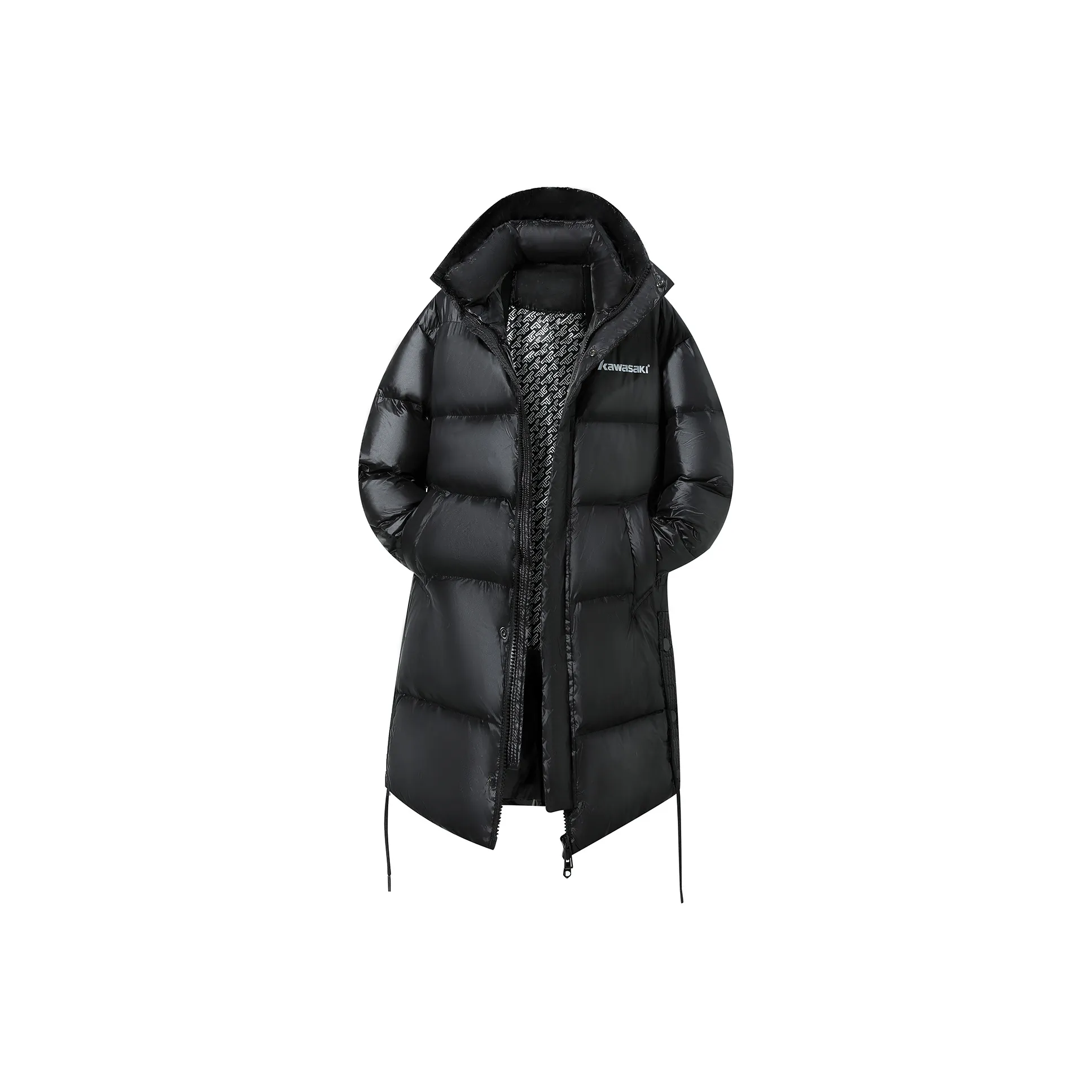 Kawasaki Down Jacket Unisex Black
