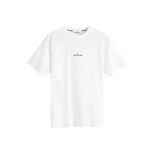 STONE ISLAND Белая Мужская Рубашка