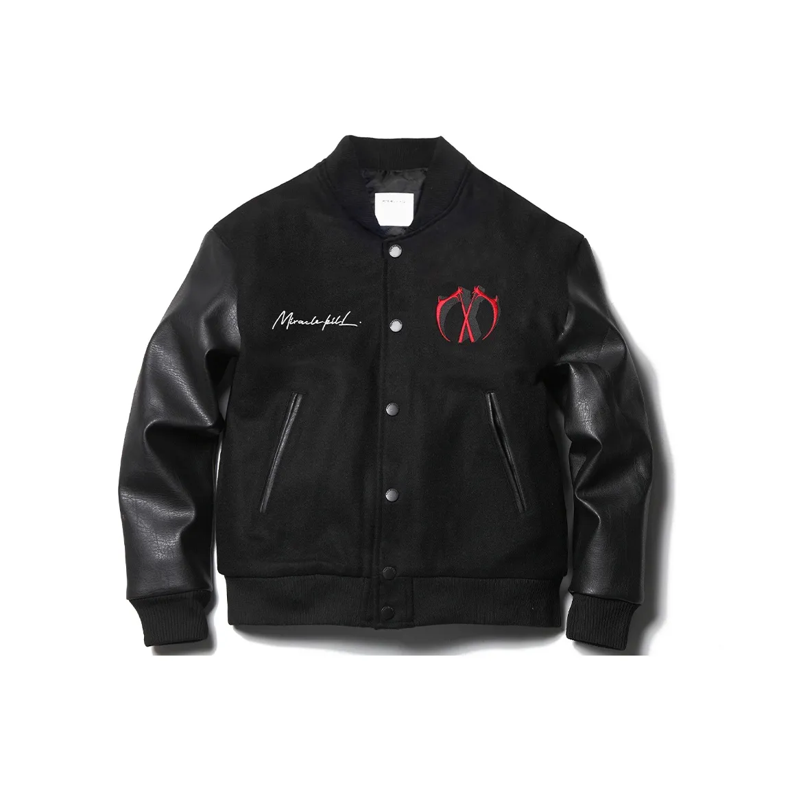 MIRACLE KILL Бейсбольная куртка Унисекс Черный