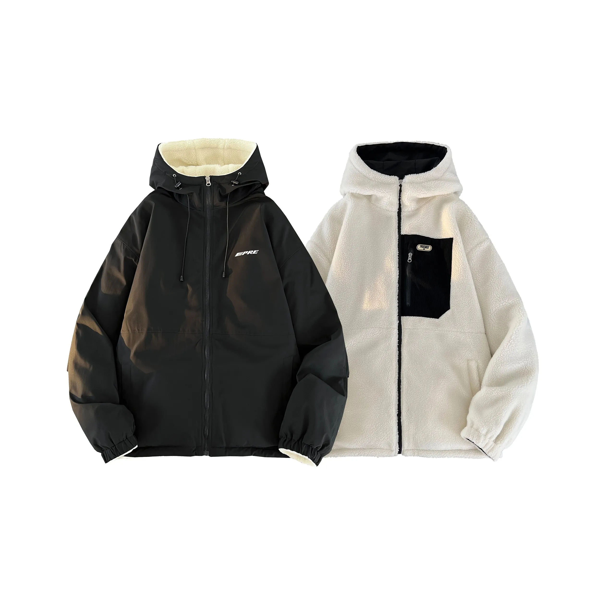 PRESSURE Puffer Jackets Unisex