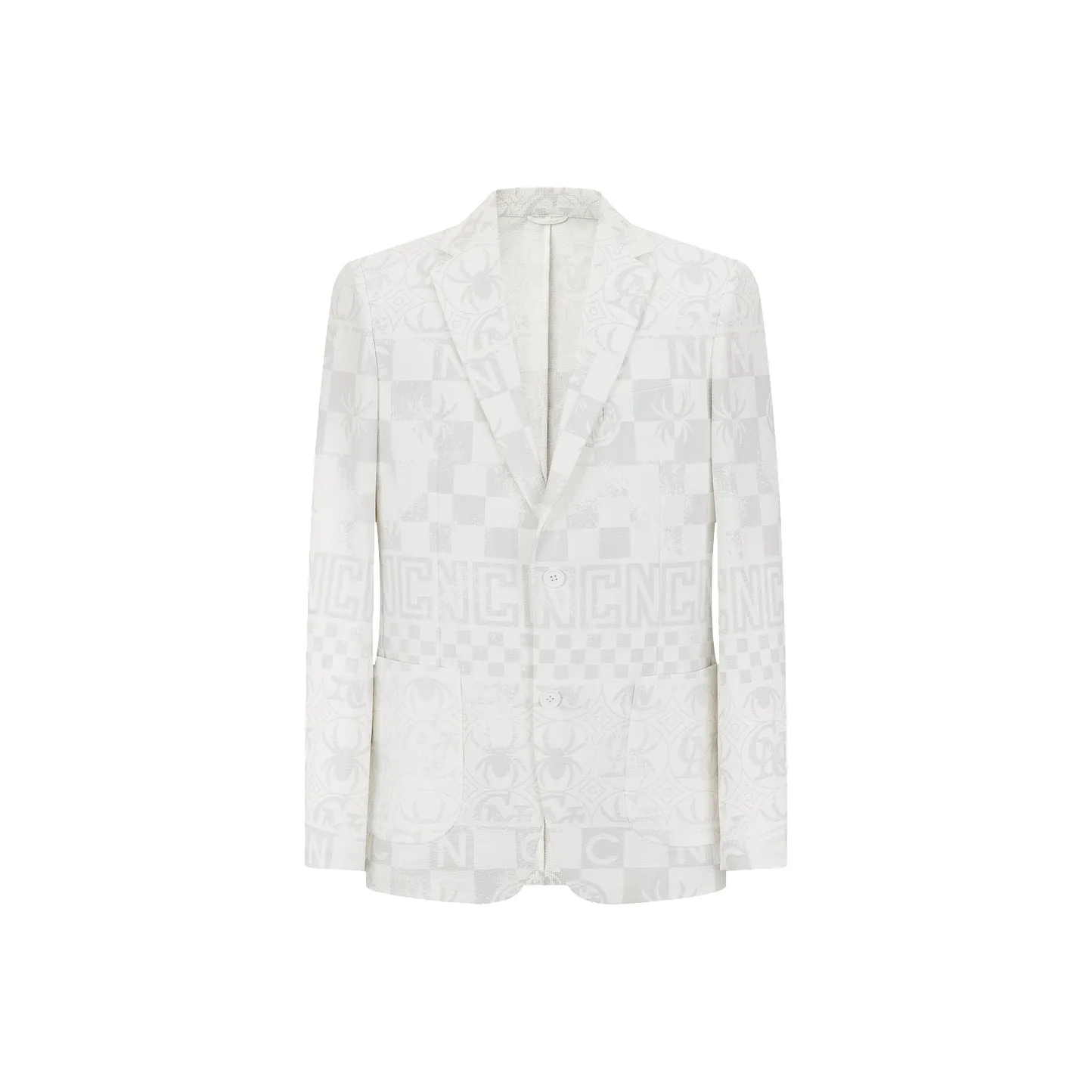 C'N'C Rhythm Party Series Business Suit Men's White Floral
