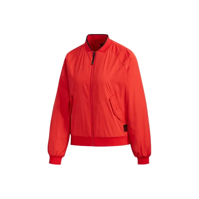 adidas CNY Collection Вельвет Feel Куртка Женская Красная