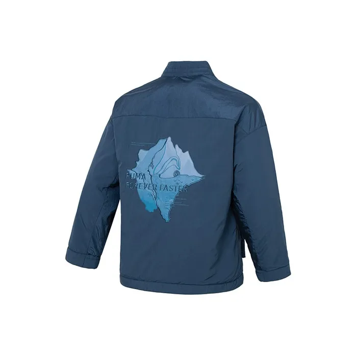 PUMA CNY Хлопковый пуховик Мужской Синий