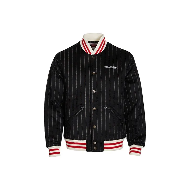 Mitchell Ness Черная Унисекс Бейсбольная Джерси