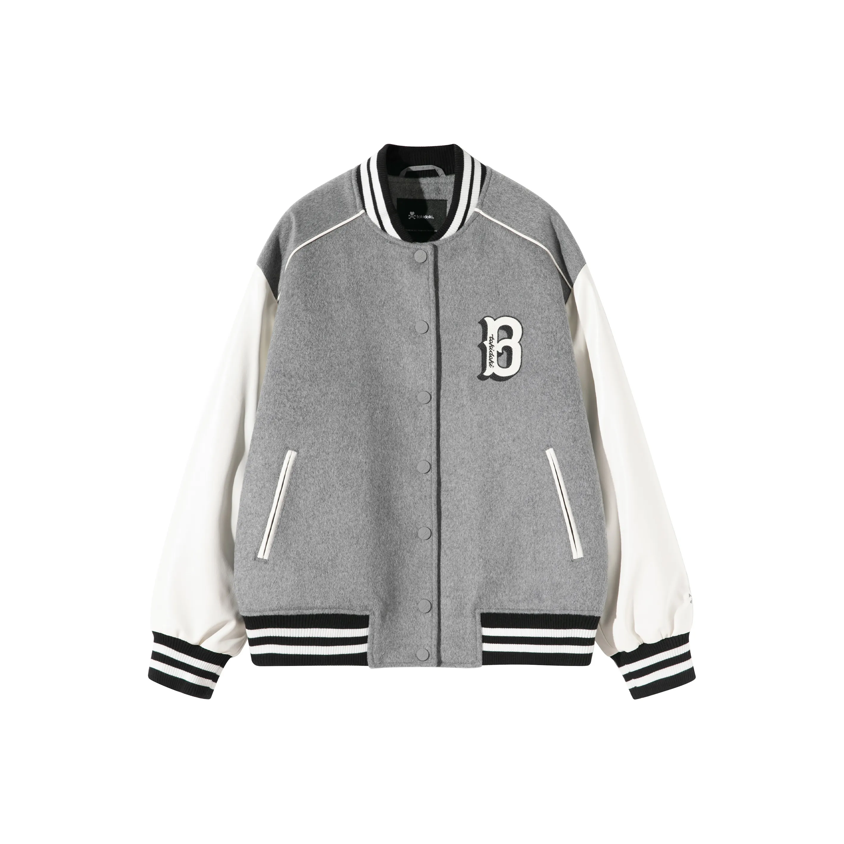 tokidoki Хлопковый пуховик унисекс Фотиния серый