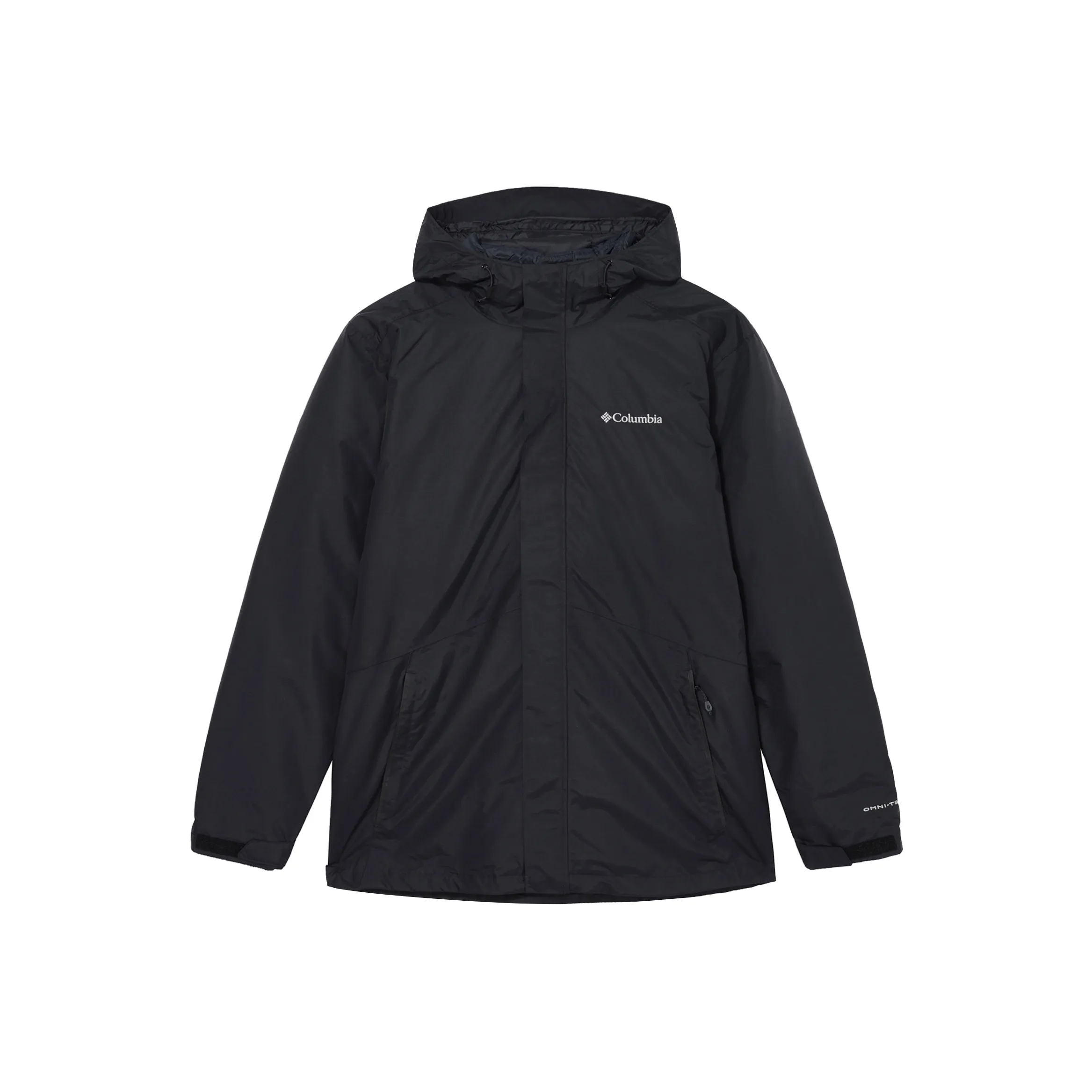 Columbia 24 Fall Waterproof And Windproof To Keep Warm Windbreaker Jacket Men's Black