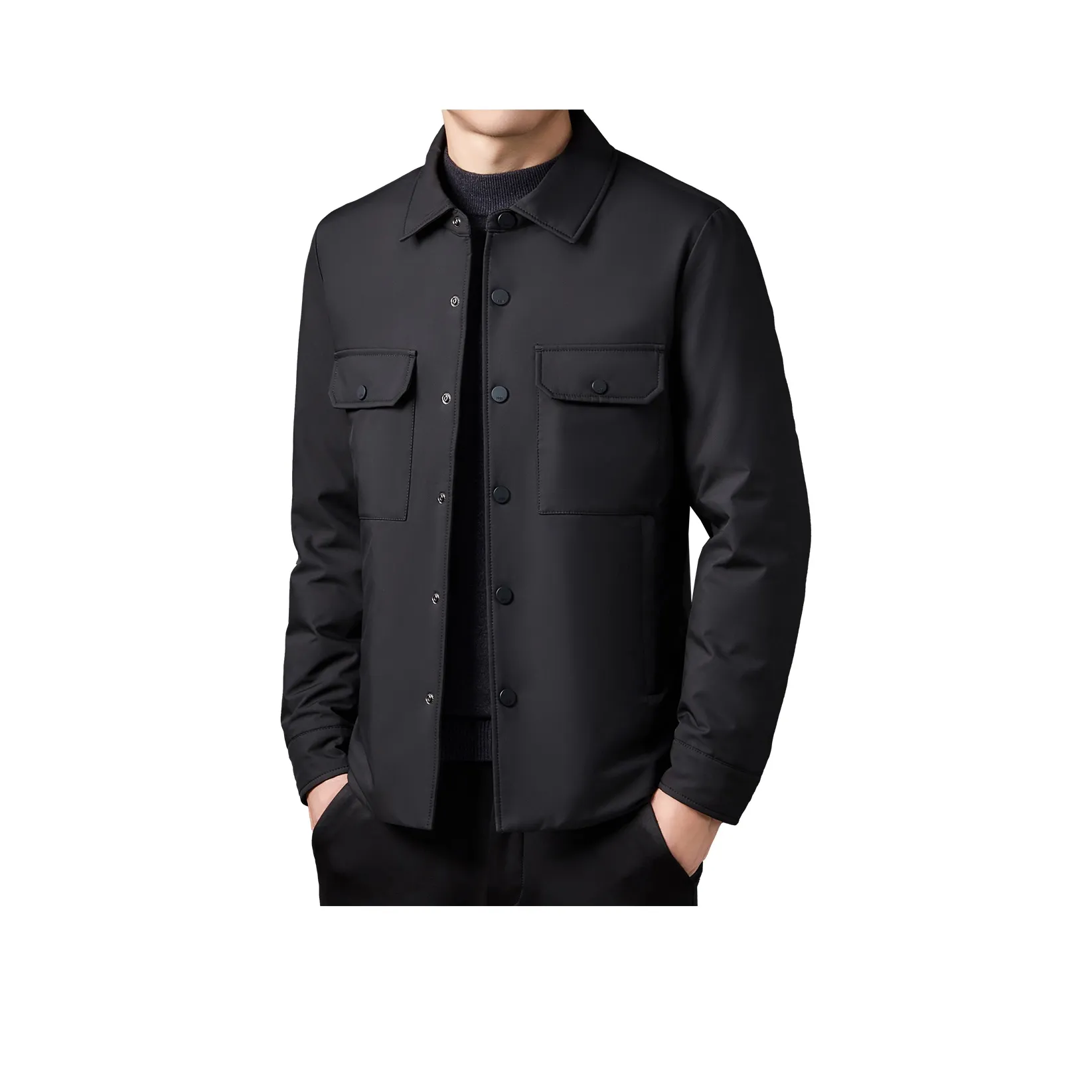 EDENBO Мужские черные куртки