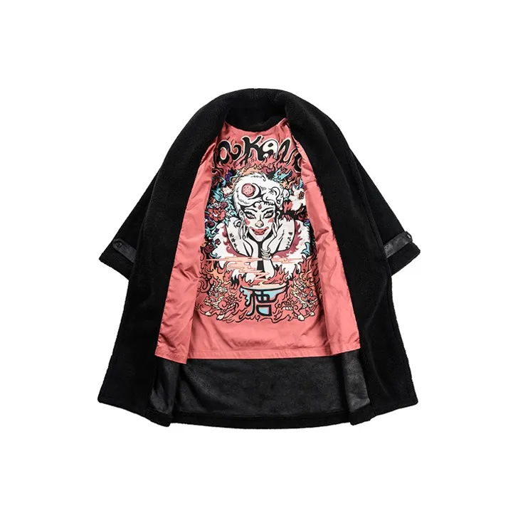 WOOKONG Черные Мужские Бархатные Куртки