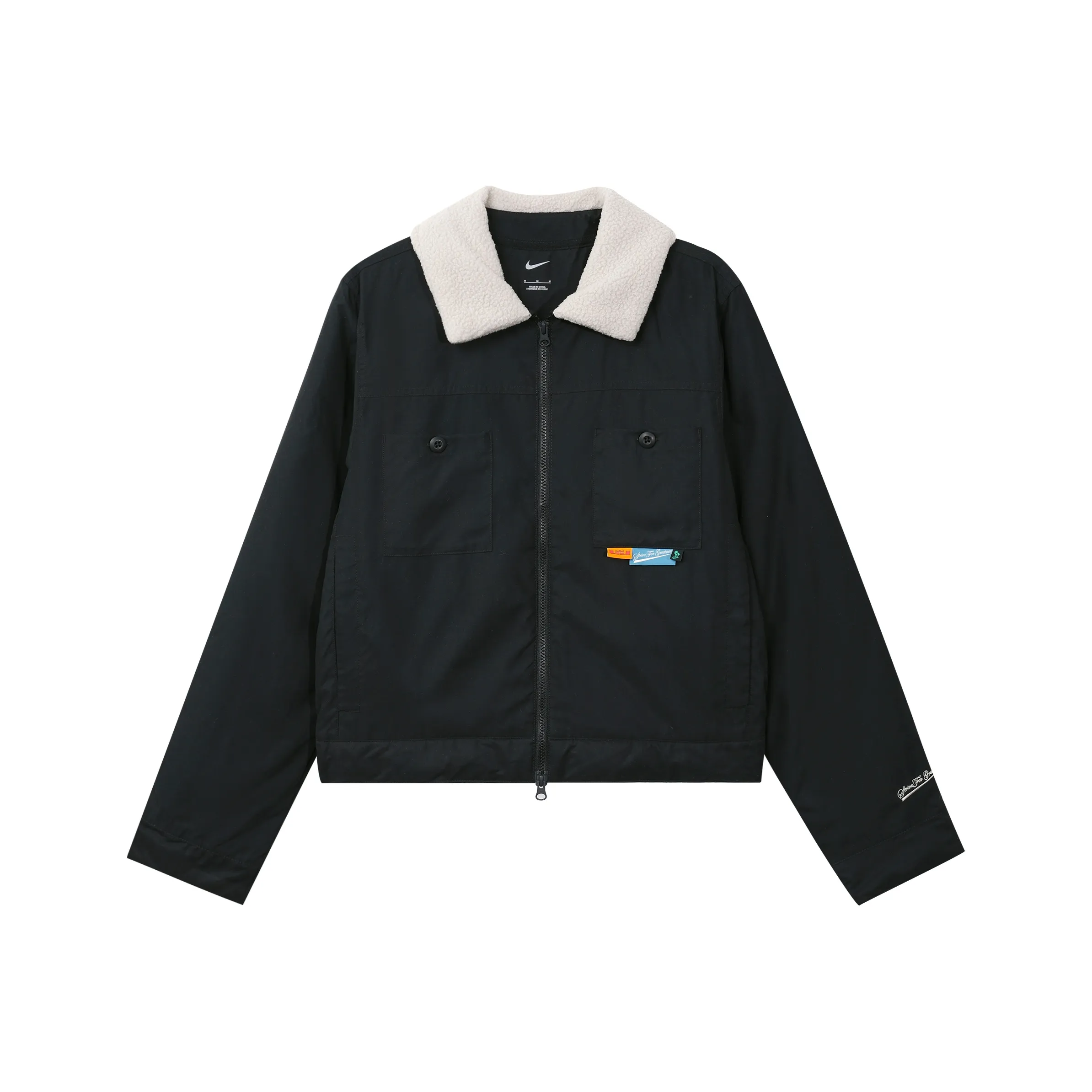 Nike Черные Мужские Бархатные Куртки