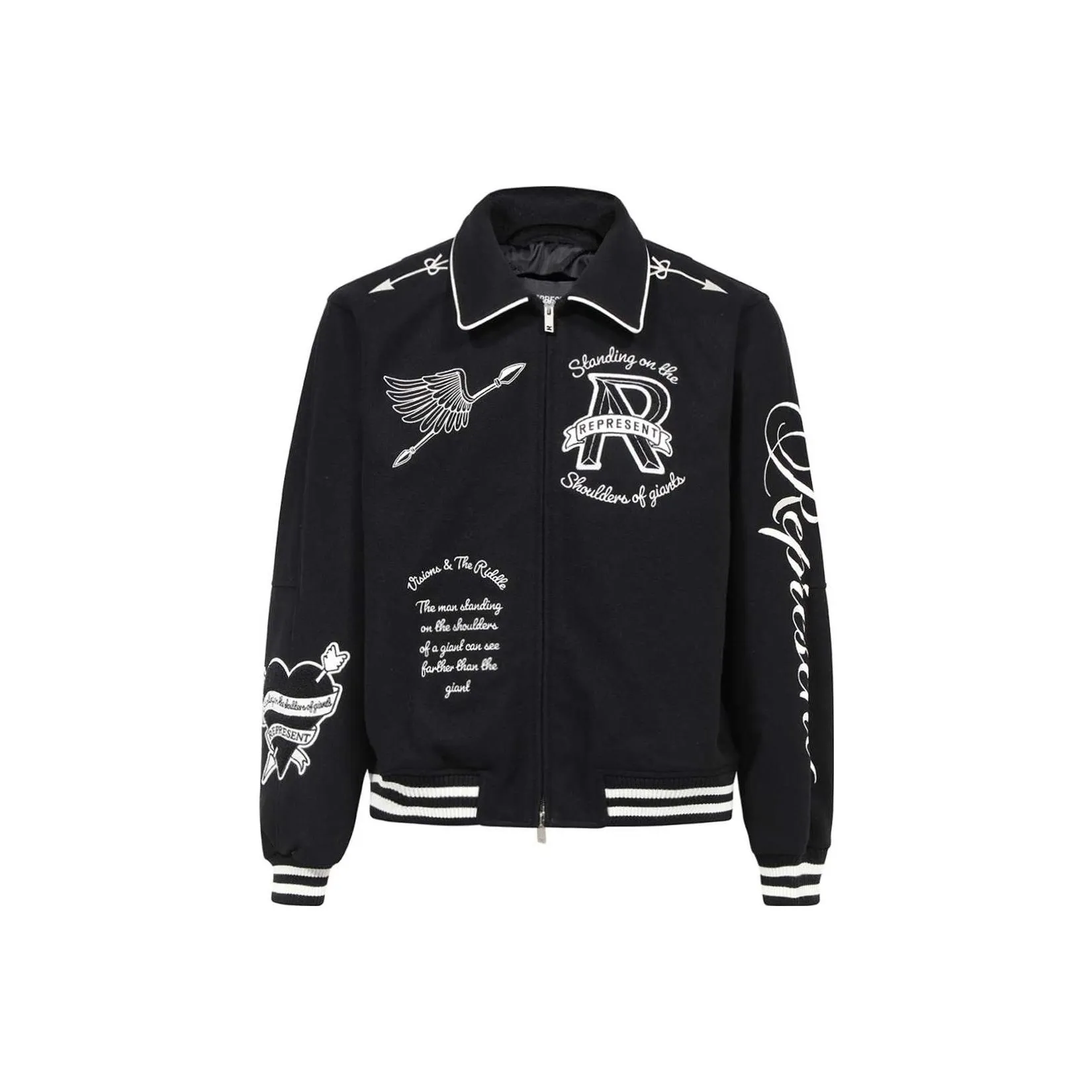 REPRESENT Cherub Wool Varsity Jacket