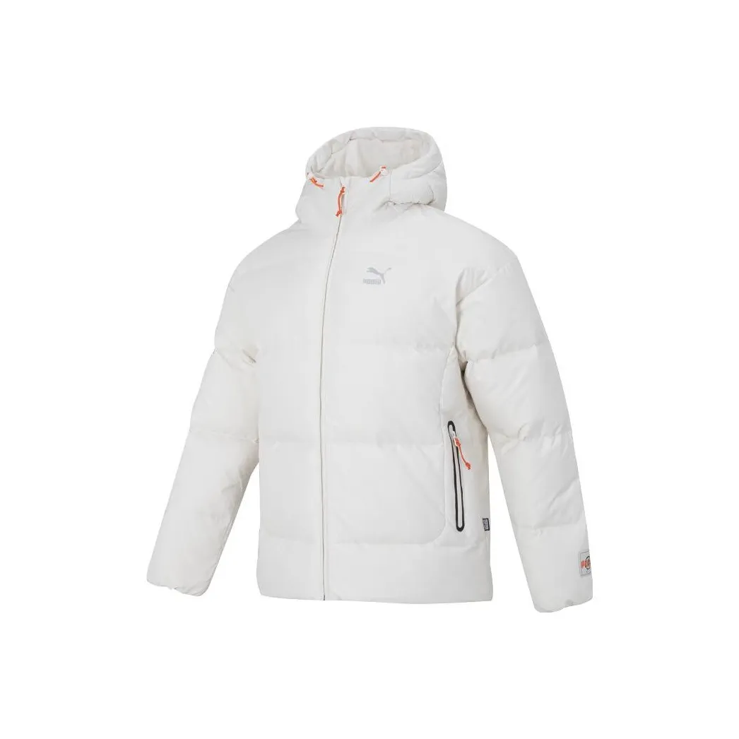 PUMA Белый Мужской Пуховик
