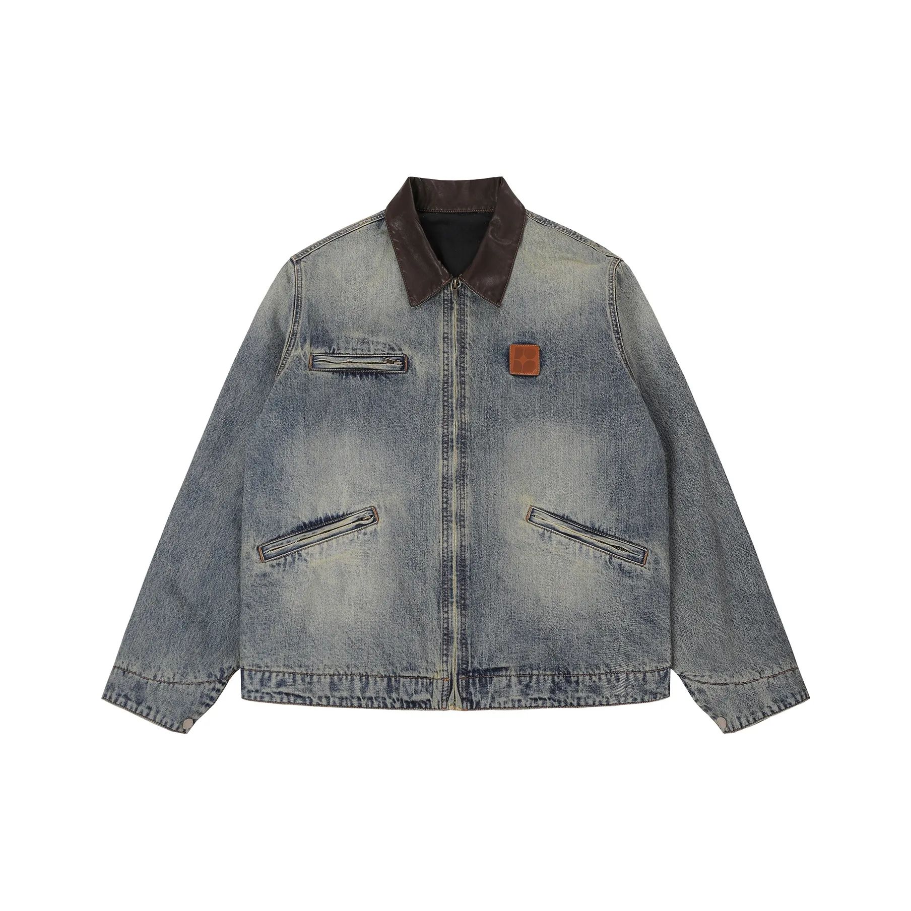 BIPOLAR Синий Унисекс Джинсовые куртки