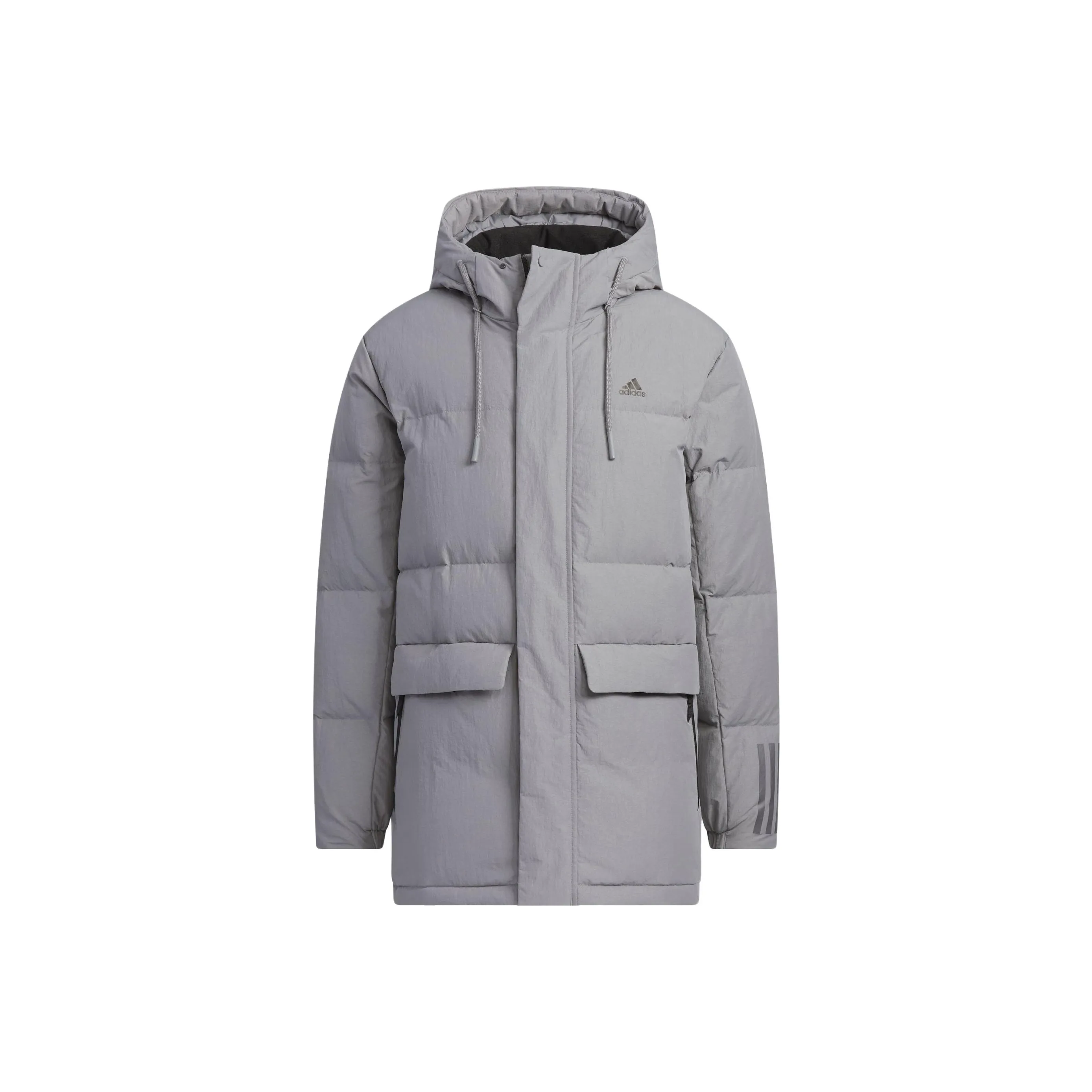 Adidas DAILY DOWN MID LENGTH JACKET Down Jacket Men's Gray