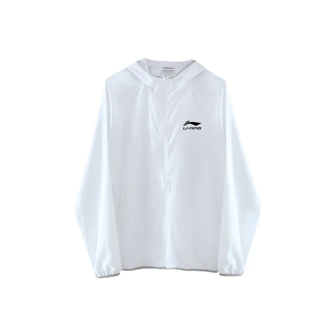 LINING Urban Outdoor Collection Sun Protection Clothing Unisex White