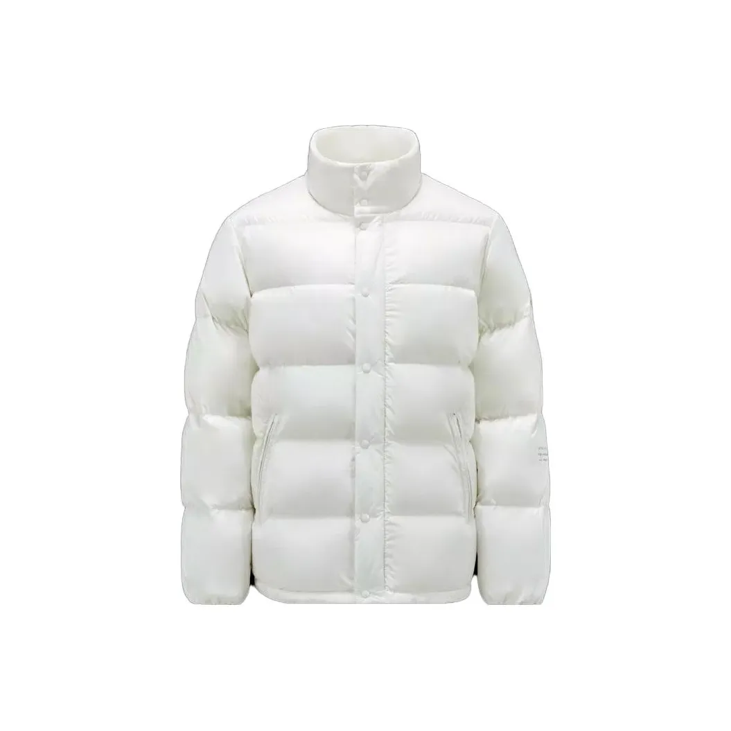 Moncler X FRGMT Co branded SS23 Down Jackets Unisex White