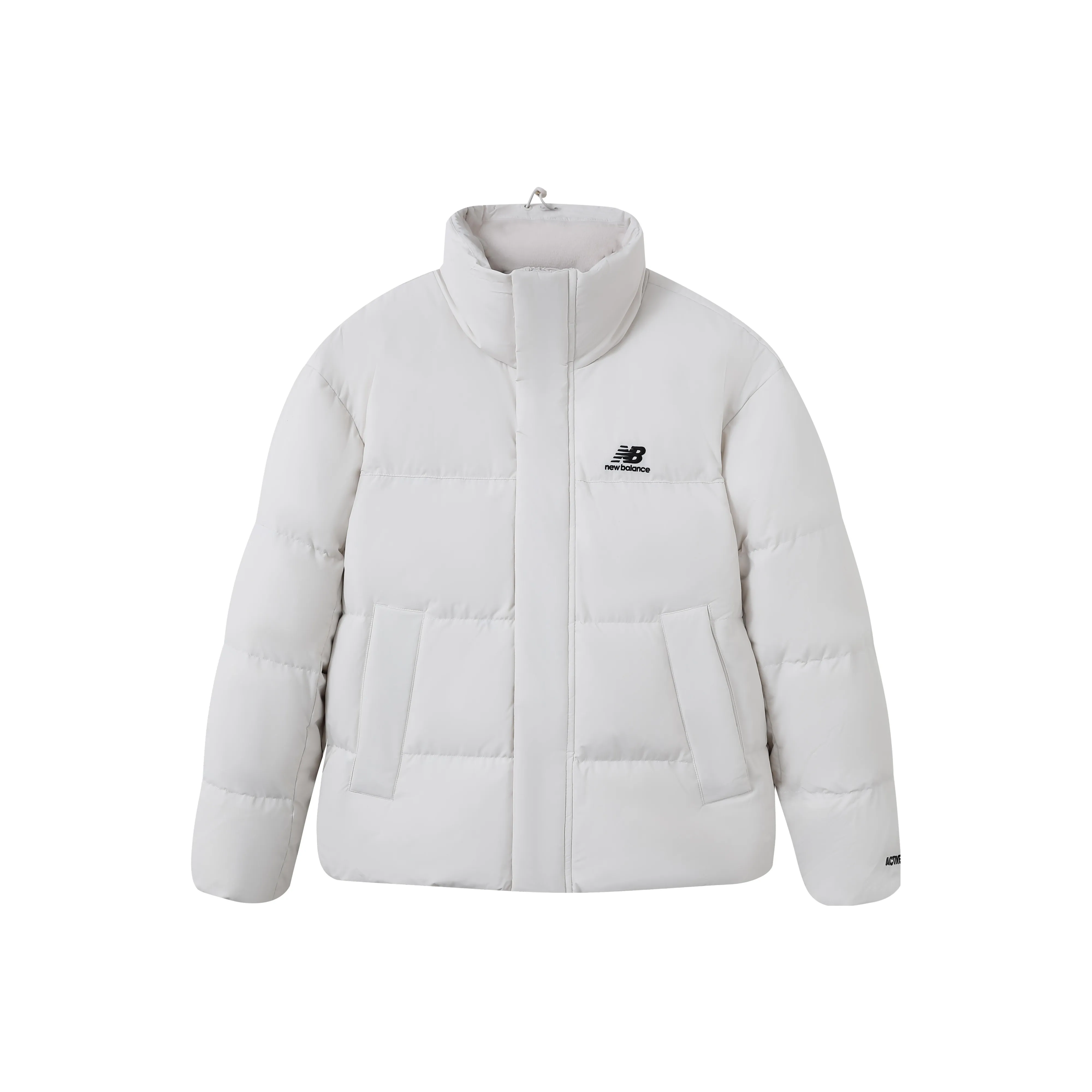 New Balance Down Jacket Men's Cream White