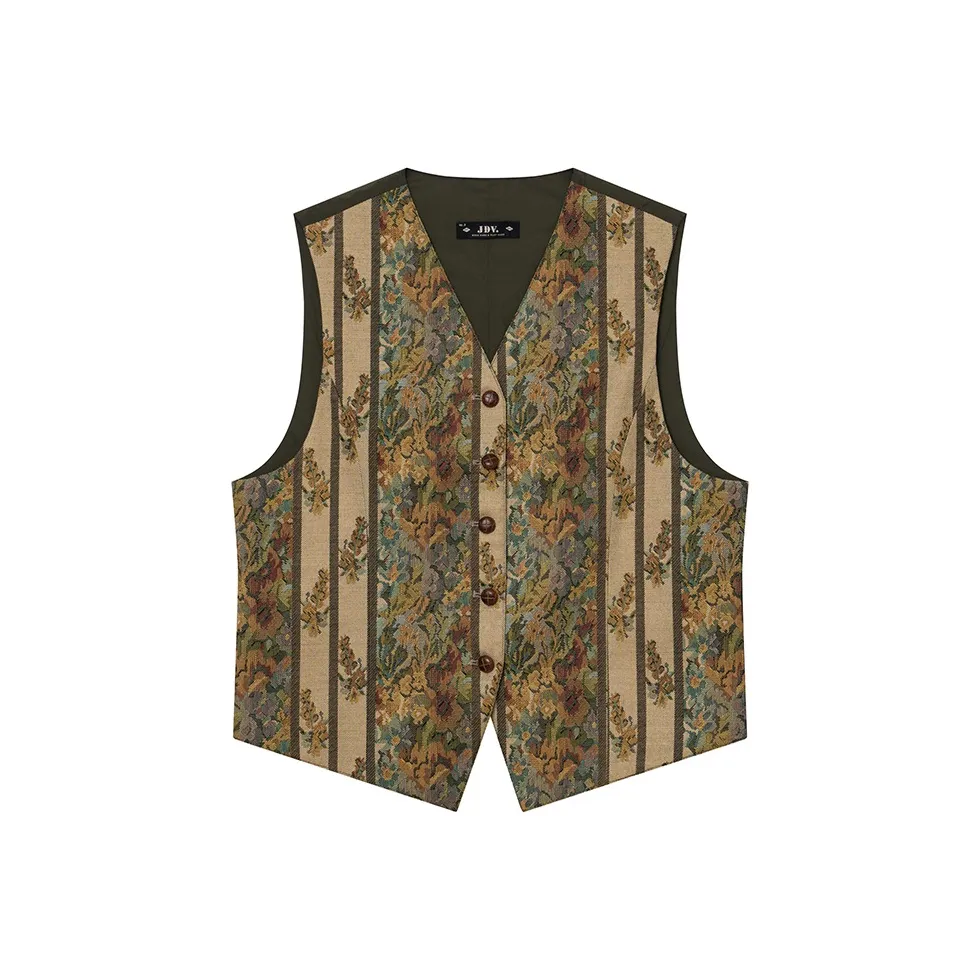 J.D.V Vests Men Multicolor