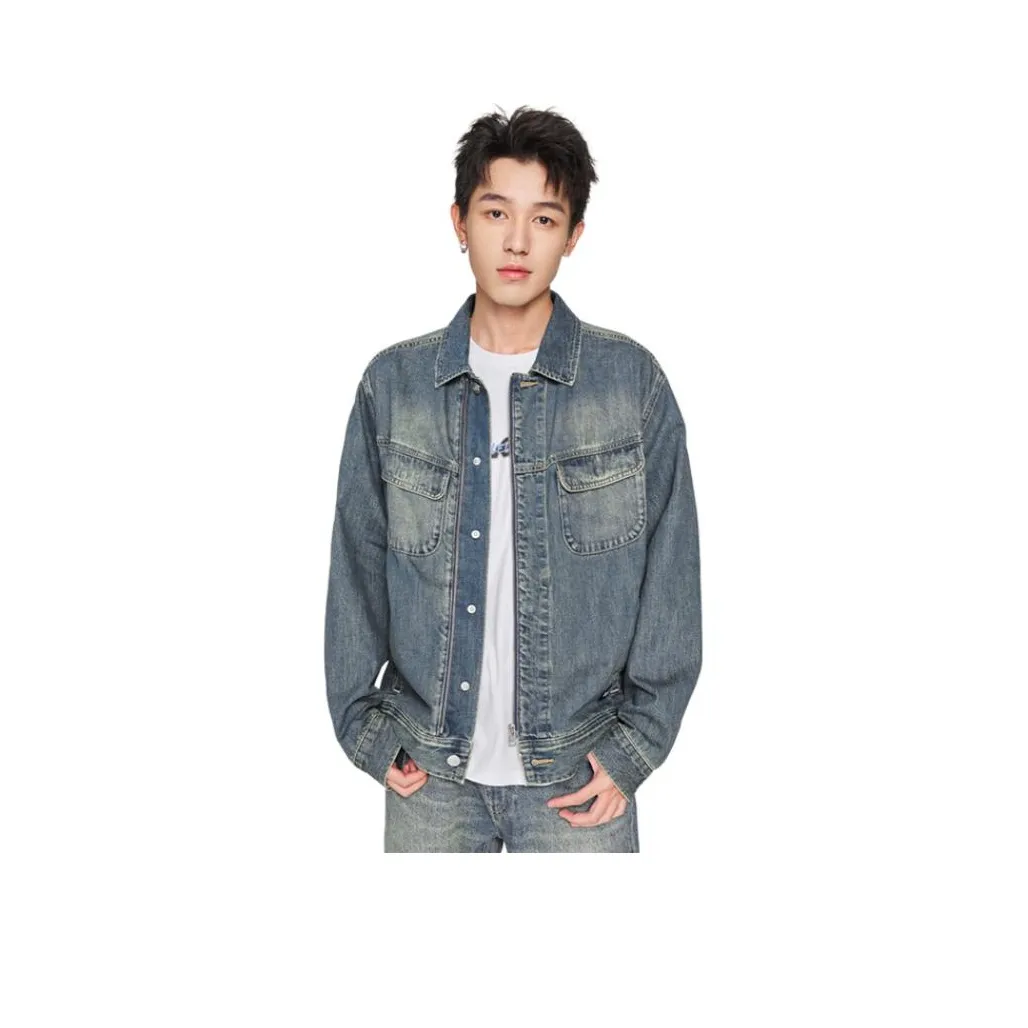 Мужская куртка из денима Lee Co-branded винтажный синий