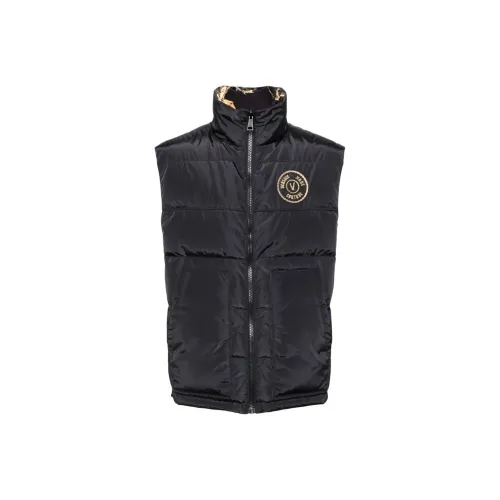 VERSACE JEANS COUTURE Черные Мужские Жилеты