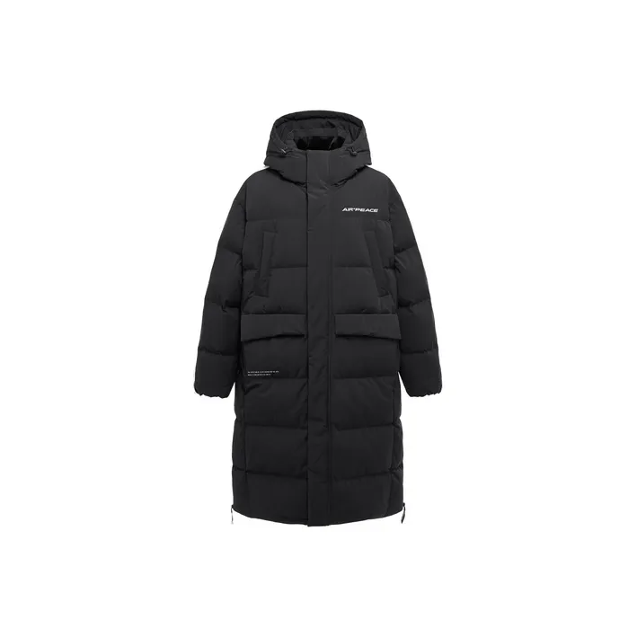 PEACEBIRD MEN Пуховик Унисекс Черный