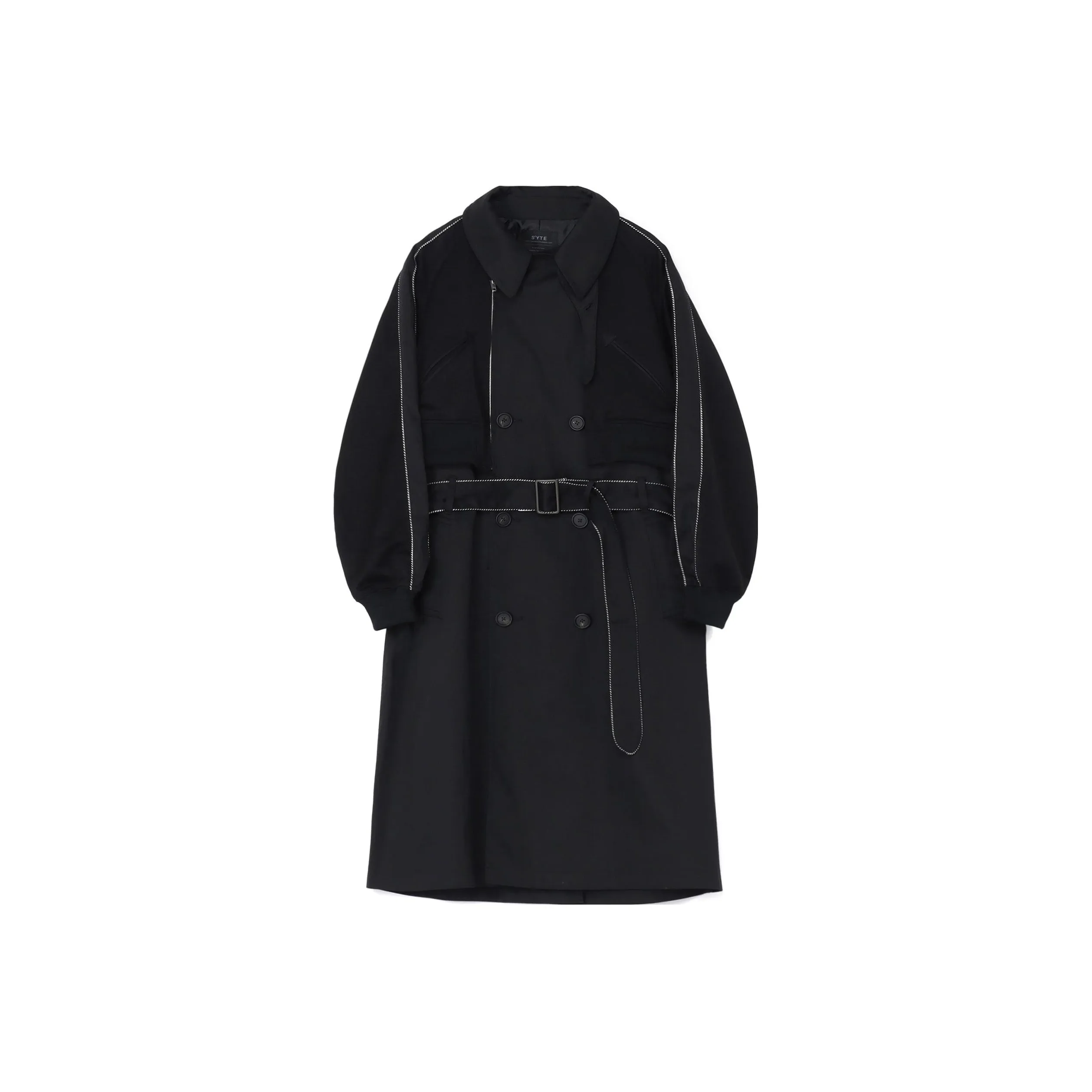 Yohji Yamamoto Coats Unisex Black