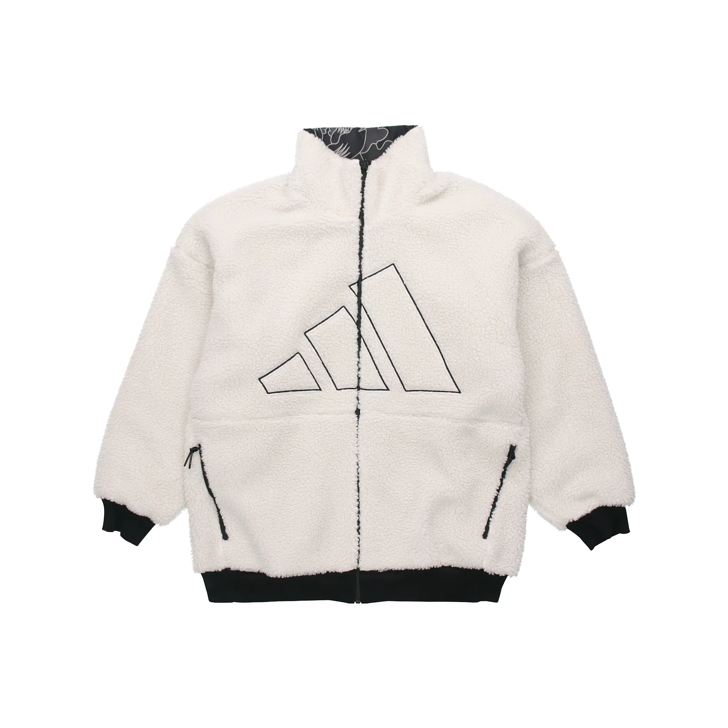 Adidas Track Серый Мужской Бархат Куртка