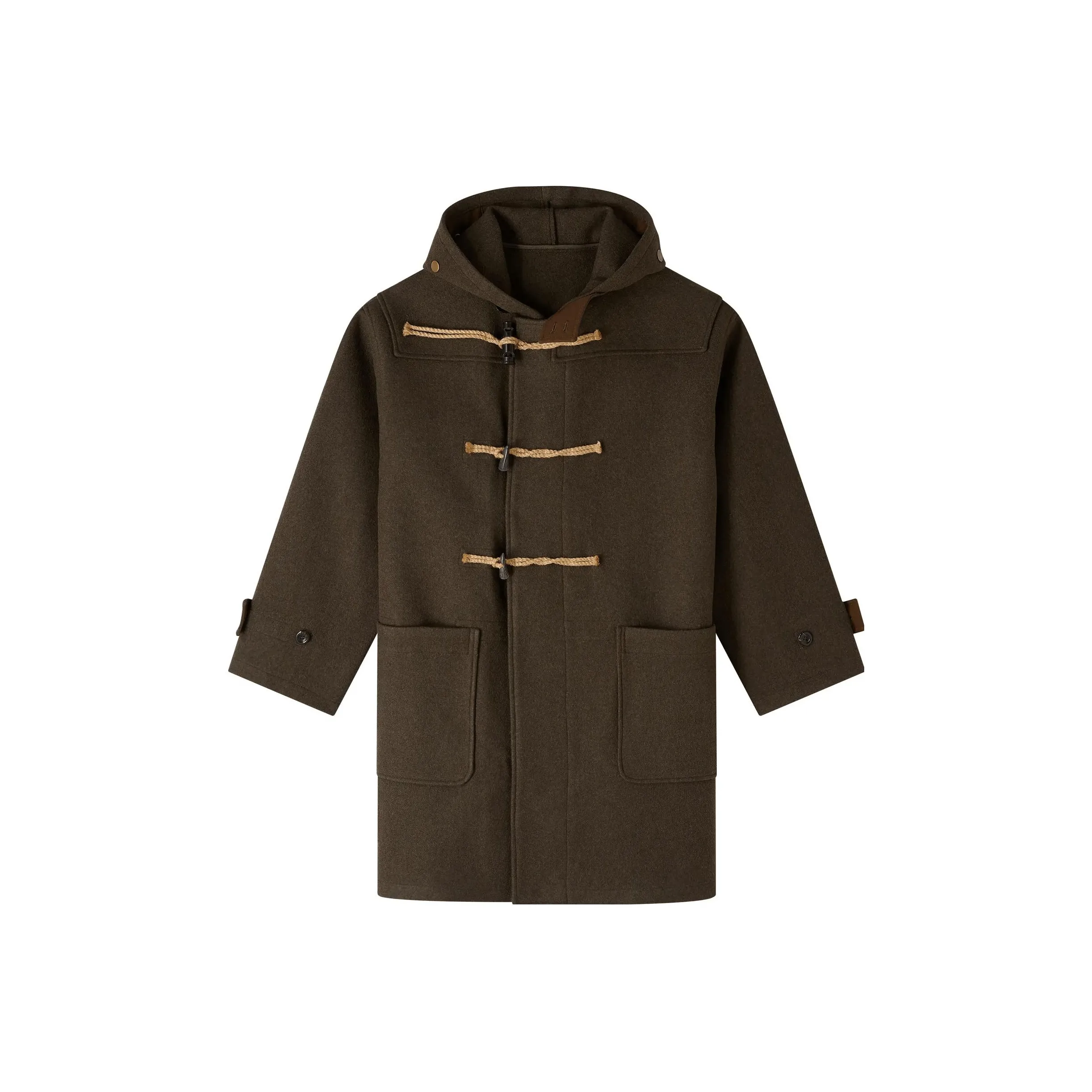 Jw Anderson X A.P.C A.P.C. X JW Anderson Co brand Coats Unisex Dark Khaki