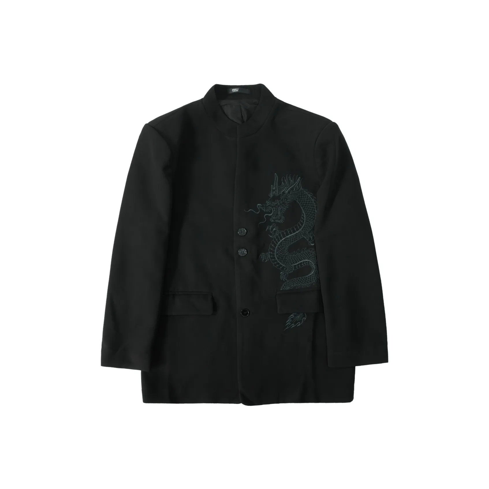 Pin Li Business Suit Men's Black