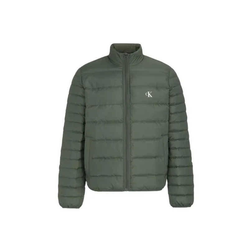 CALVIN KLEIN Джинсы Пуховик Мужской Армейский зеленый