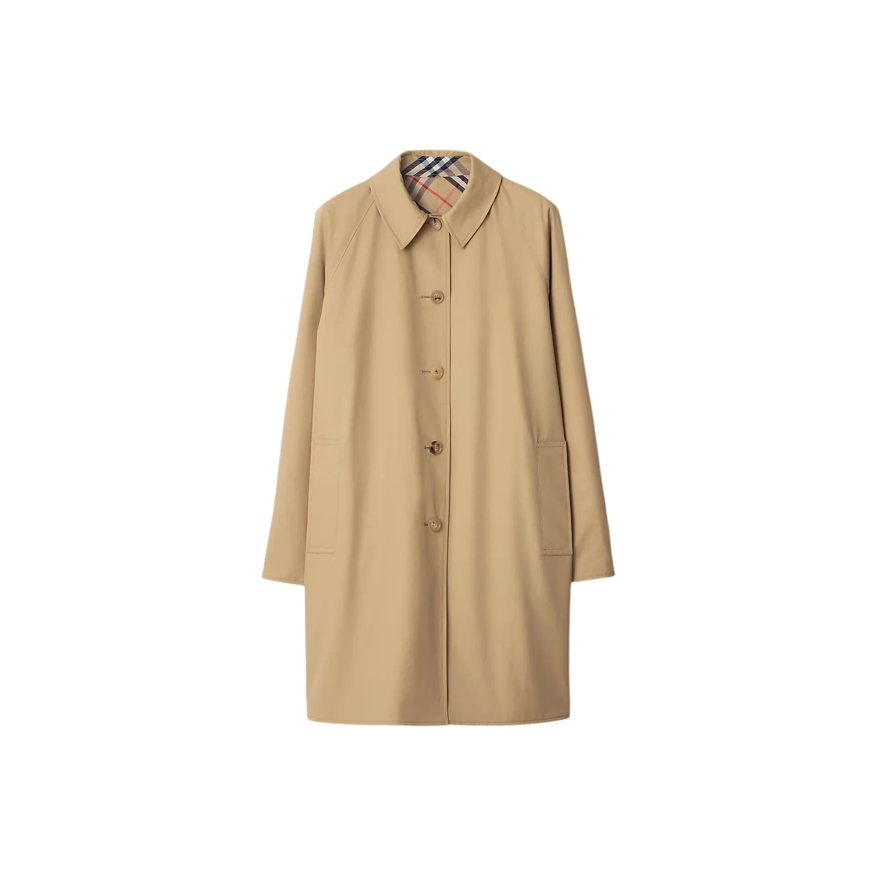 Burberry Coats Men's Beige