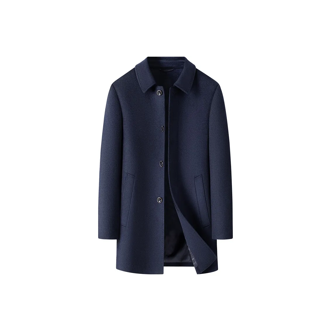 KAISER Темно-синий Мужской Пальто