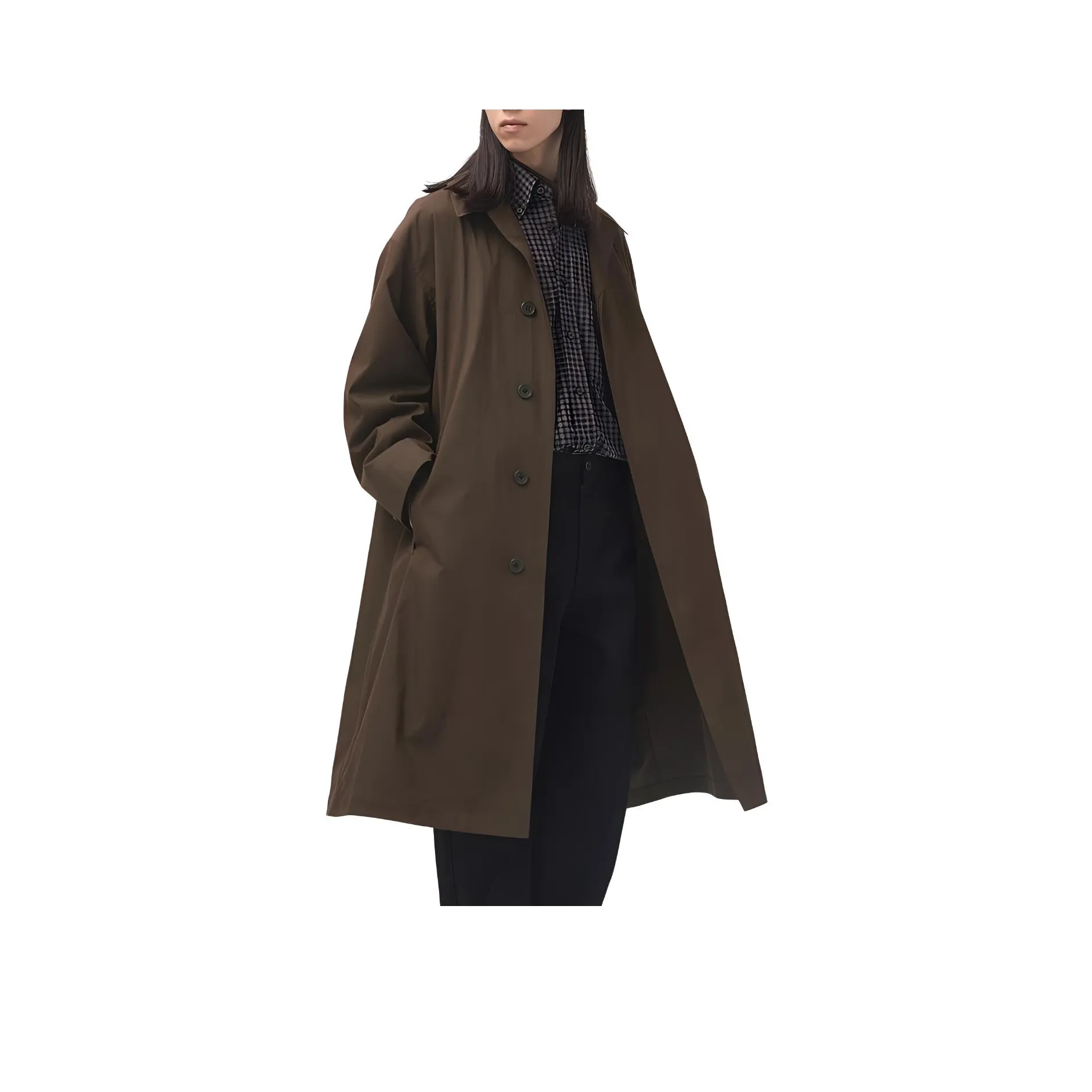 Uniqlo U Collection Пальто Мужское Умбра