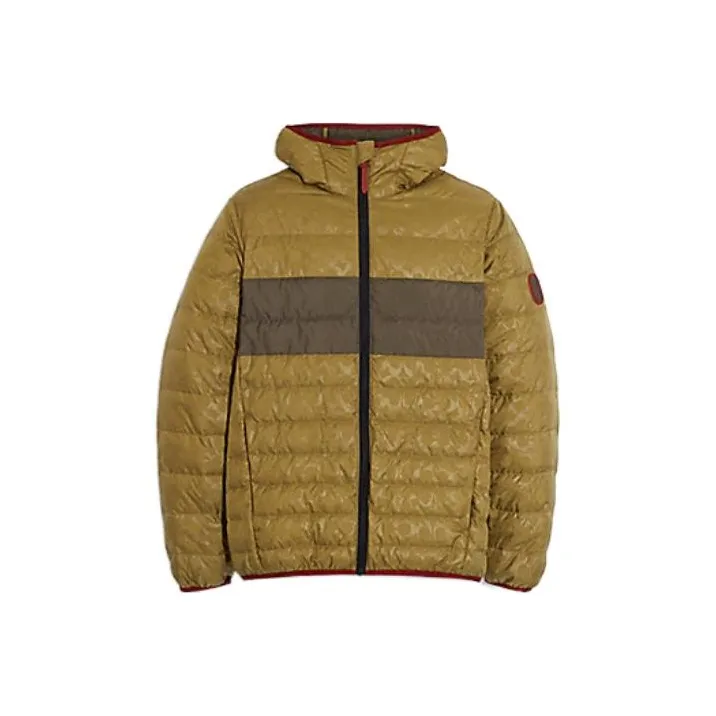 COACH FW22 Down Jacket Men's Olive Umber