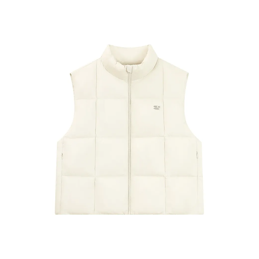 Crying Center Vest Unisex Cream White
