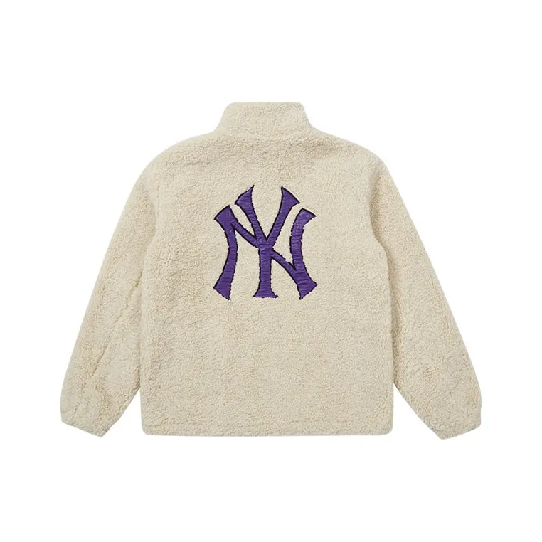 New Era Velvet Jackets Unisex Light Yellow