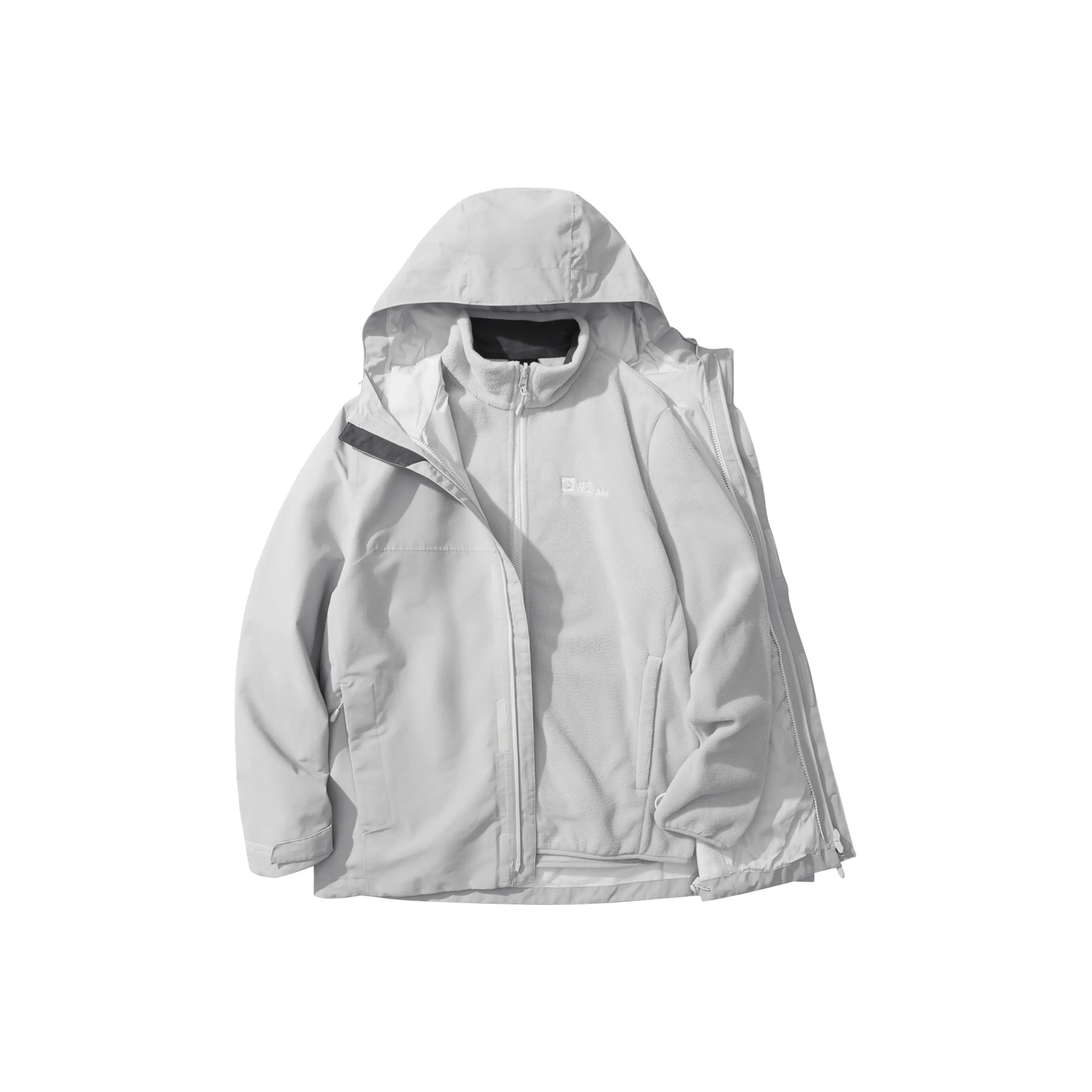 Jack Wolfskin Водонепроницаемый Ветрозащитный And Дышащий Ветровка Мужской