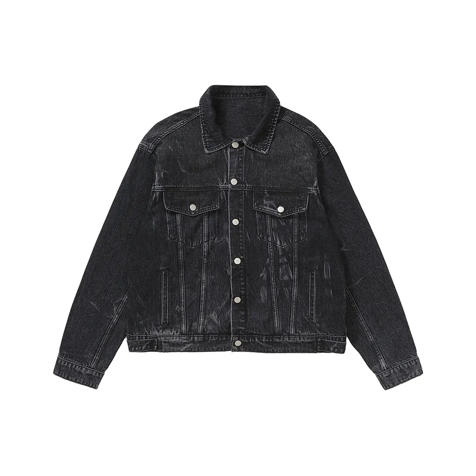 Makemore Denim Jacket Unisex Black