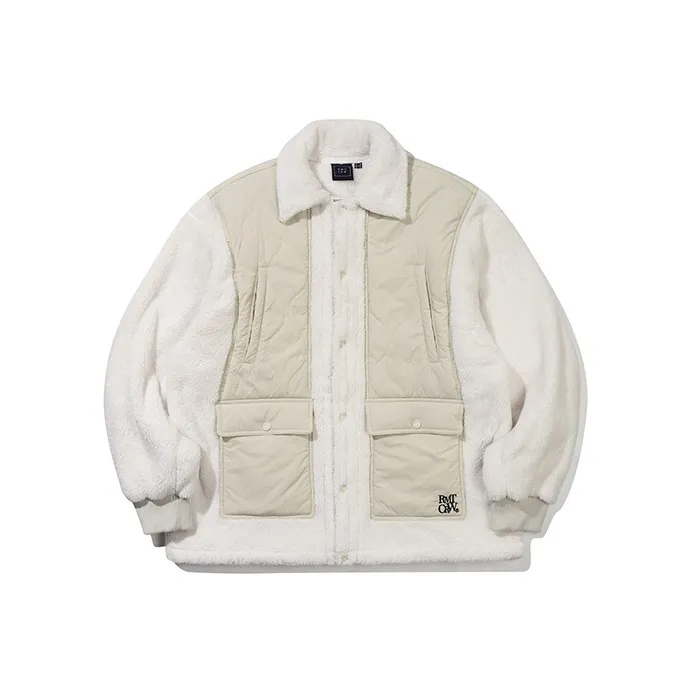 RMTCRW ROMANTIC CROWN Однотонный Отложной воротник Утолщенный Пуховик Унисекс