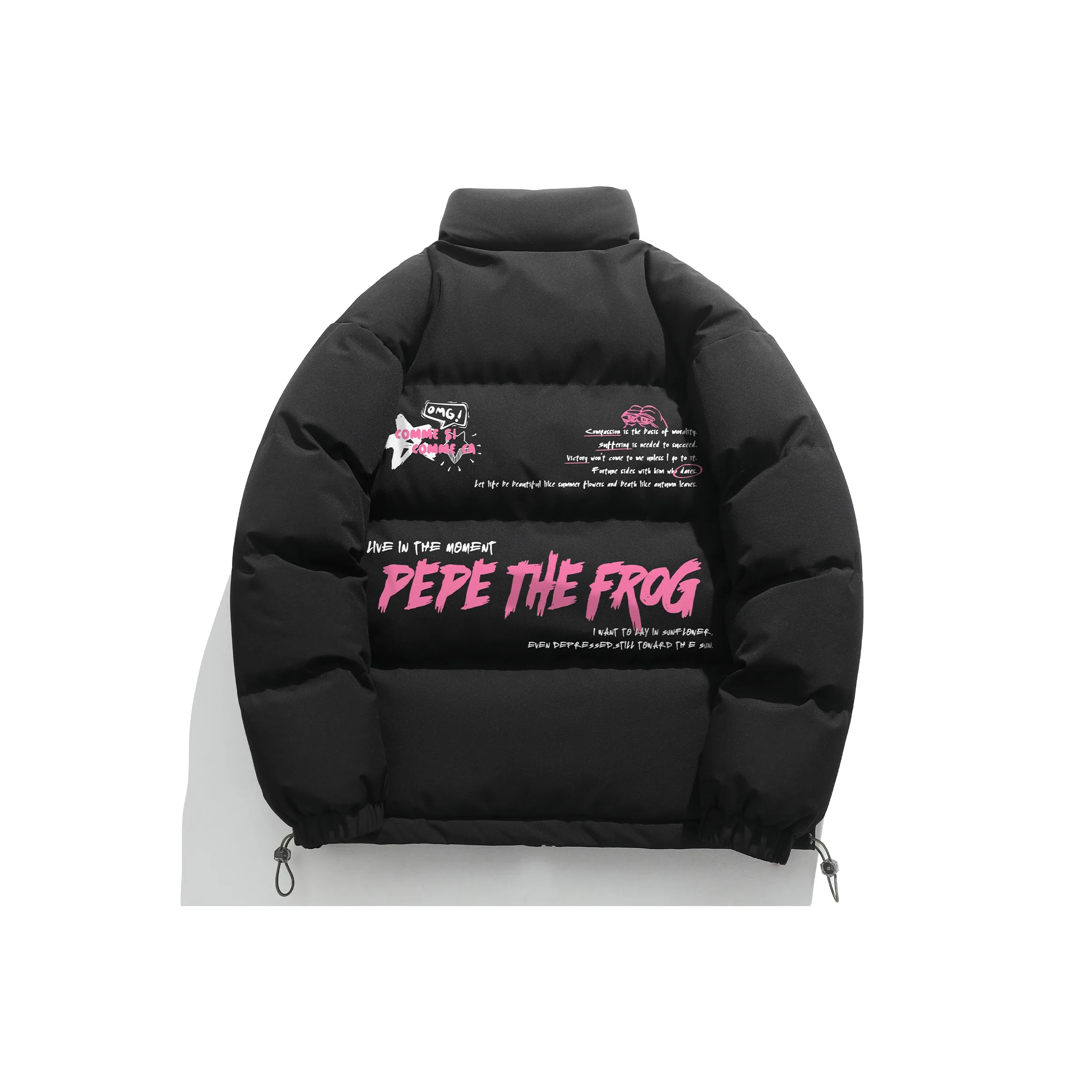 Пуховая куртка Pepe the Frog унисекс