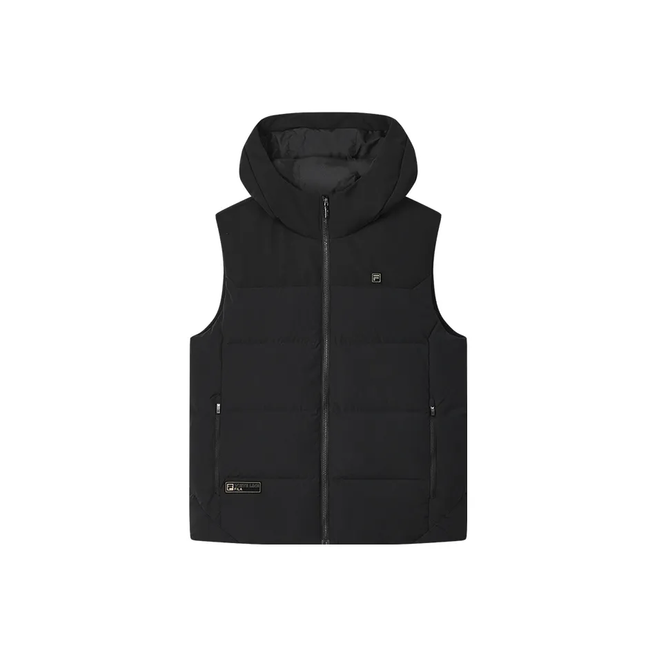 FILA Глубокий Черный Мужской Пуховый жилет