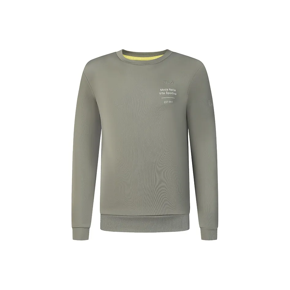FILA Fitness Sweatshirt Men's Olive Khaki