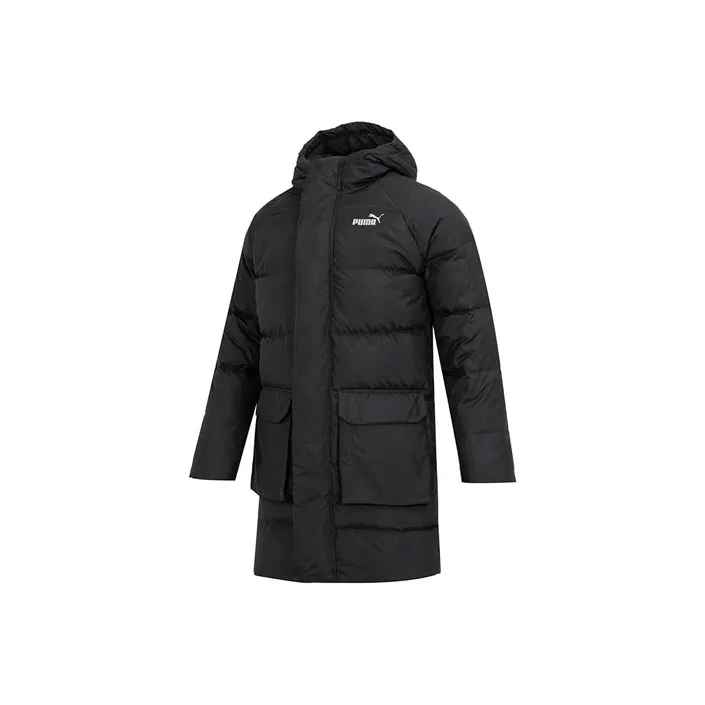 PUMA PAMELA Co branded Down Jackets Men's Black