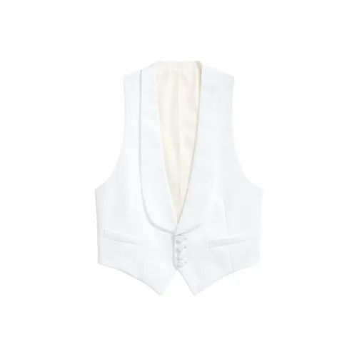 Ralph Lauren Purple Label Белый Мужские Жилеты