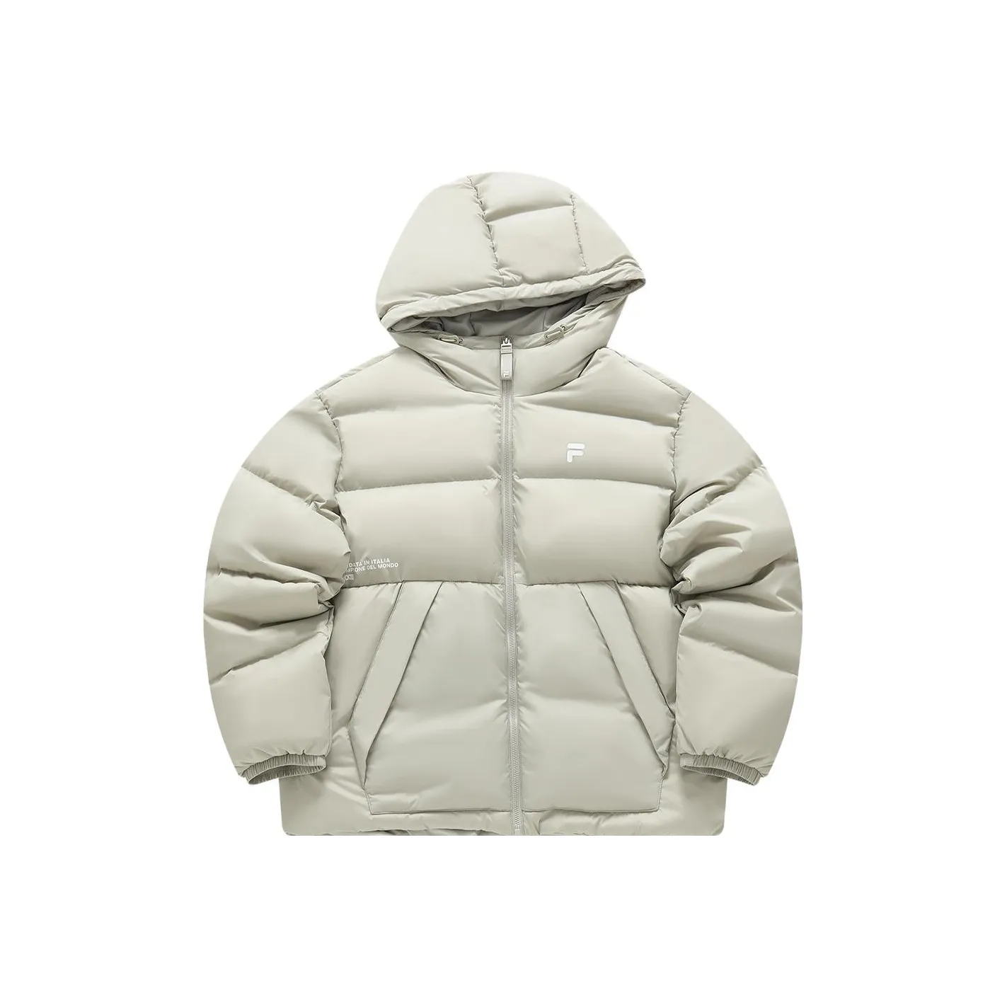 FILA FUSION RDS Civic Down Jacket Men's Gray Duckling