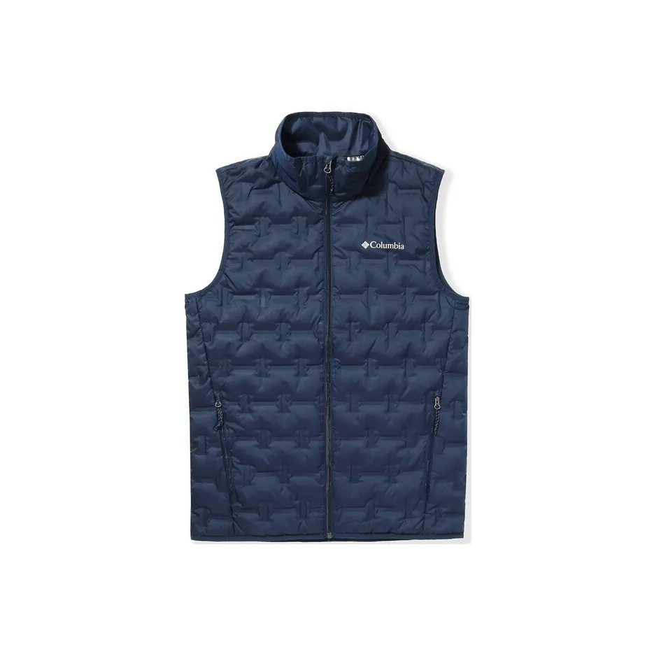 Columbia Down Vest Men's Navy Blue