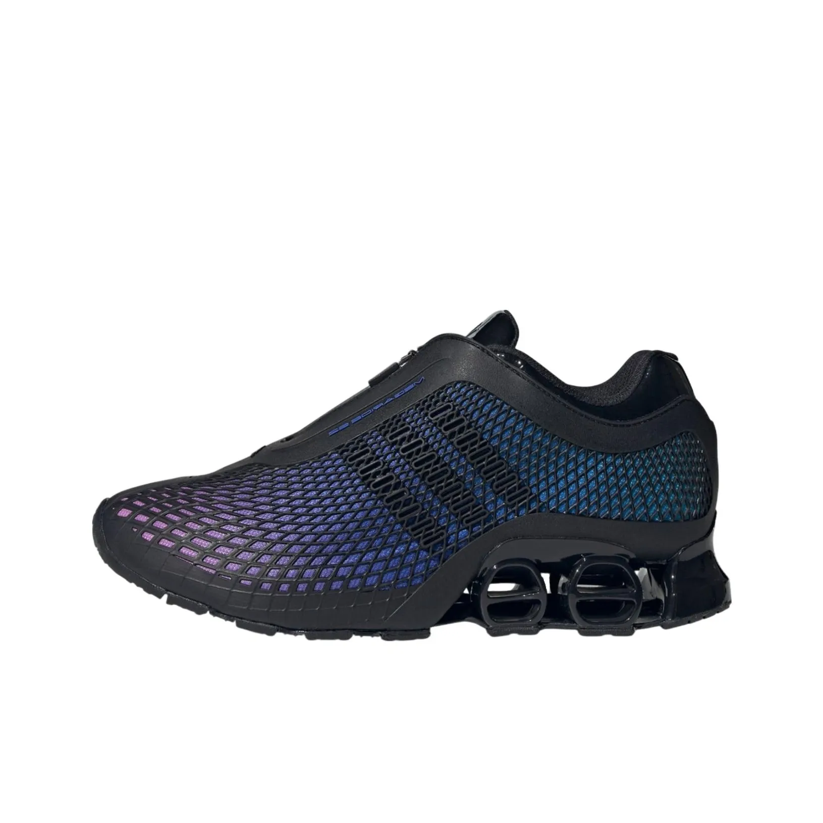 Adidas Slip-resistant Abrasion-resistant Low Top Casual Shoes Unisex Blue Purple Адидас Противоскользящий Устойчивый к истиранию Низкий Топ Повседневная Обувь Унисекс Синий Фиолетовый